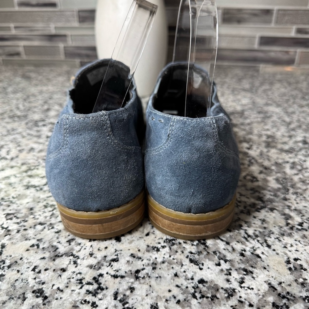 HP By Hushpuppies Women's Blue Moyen Flats Size 8.5 - Picture 5 of 9